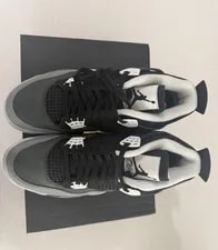 Jordan — Size 10.5 - Air Jordan 4 Retro 2024 Fear — Sneaker — resale
