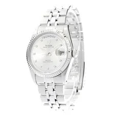 Tudor — Tudor Prince Date 76214 36mm SS Silver #C5505 — Watch — resale