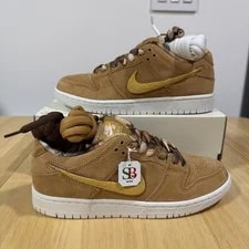 Nike SB — ’s Size 6.5 - Nike SB Dunk Low Pro QS Flax Honeycomb IO9508-200 — Sneaker — resale