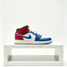 Air Jordan — Air Jordan 1 Mid Varsity DQ8423-406 Big ' (GS) Size 3.5Y - 7Y — Sneaker — resale