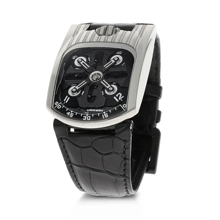 Worldofluxuryus — Urwerk Ur 103 Tarantula 18K White Gold — Watch — resale
