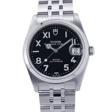 Tudor — Tudor Prince Date 34mm Stainless Steel Black Dial 74000N — Watch — resale