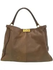 Fendi — Fendi Large Peekaboo X-Lite Dark 8BN304 #T1130 — Handbag — resale