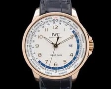 IWC — IWC IW326605 Portugieser Yacht Club Worldtimer 18K RG Silver Dial Limited — Watch — resale