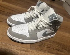 Jordan — Jordan Air 1 Mid ’S / Mid-Top Lace-Up Basketball — Sneaker — resale