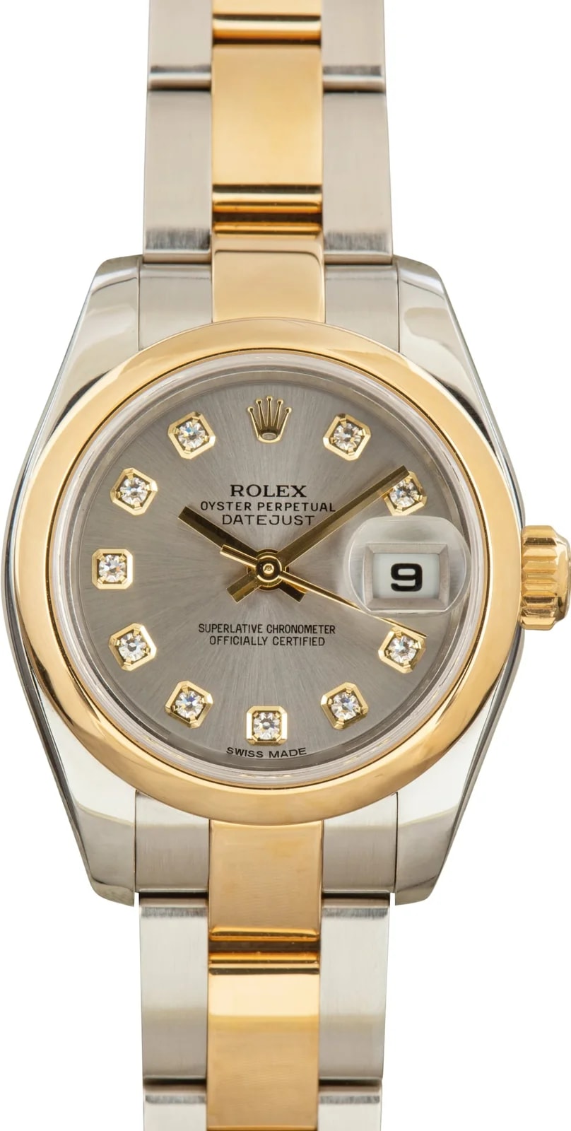 Rolex — Rolex Datejust Ref 179163 Slate Diamond Dial — Watch — resale