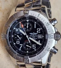 Breitling — Breitling Avenger Skyland 45mm Steel Automatic Black Chronograph A13380 — Watch — resale
