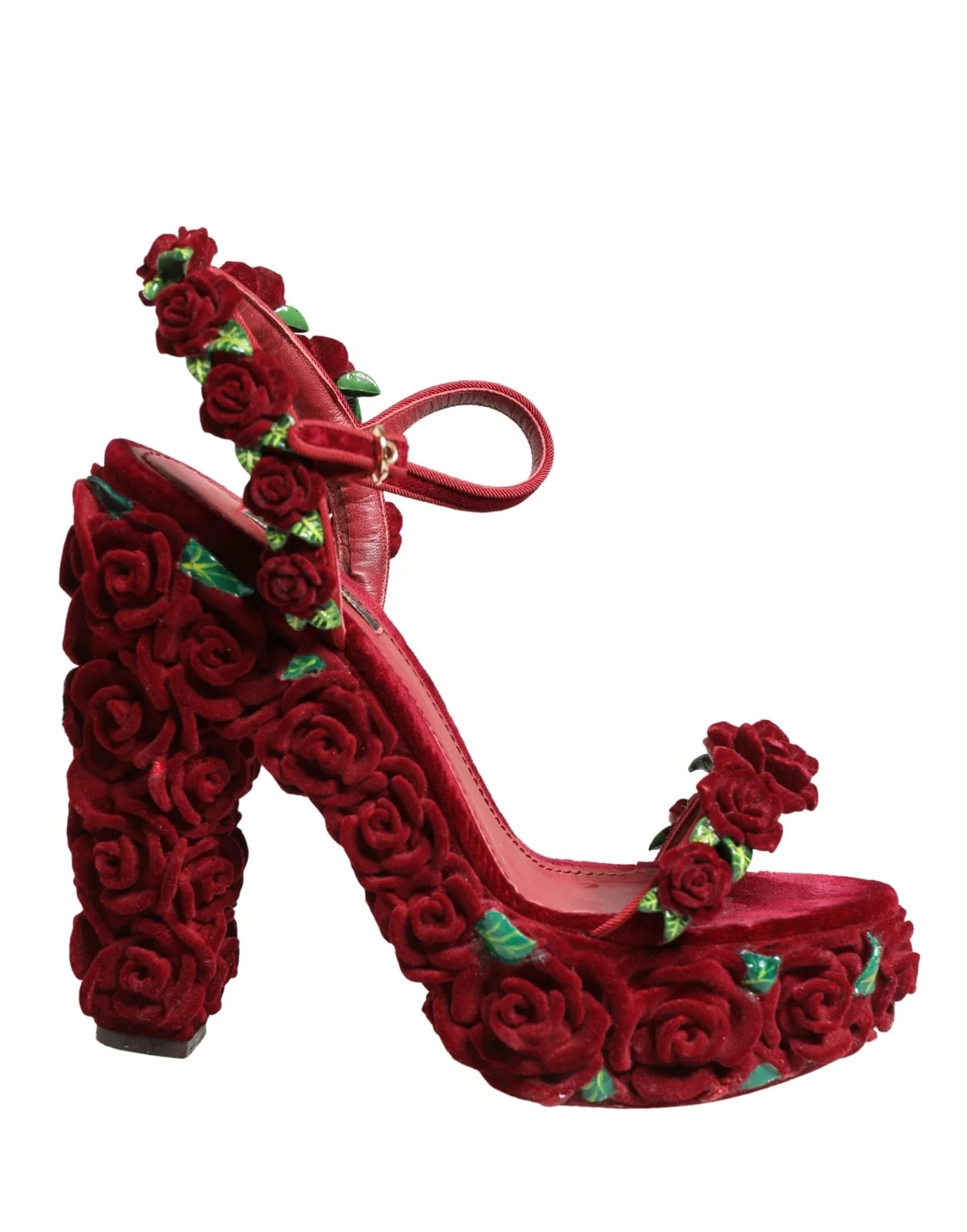 Dolce & Gabbana — Dolce & Gabbana Embellished Platform — Designer Shoe — resale