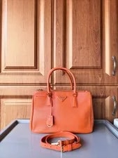 Prada — Auth Prada Galleria Small Double Zipper — Handbag — resale