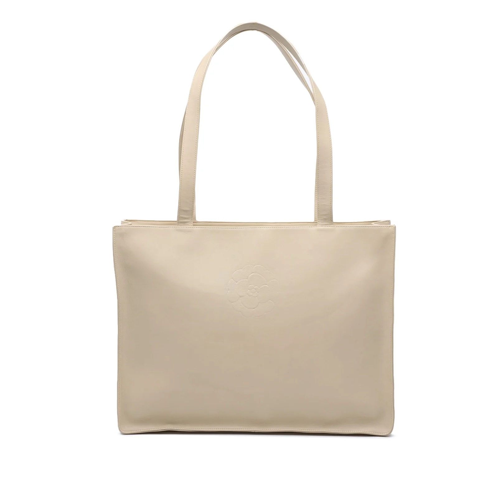 Chanel — Embossed CC Camellia — Handbag — resale