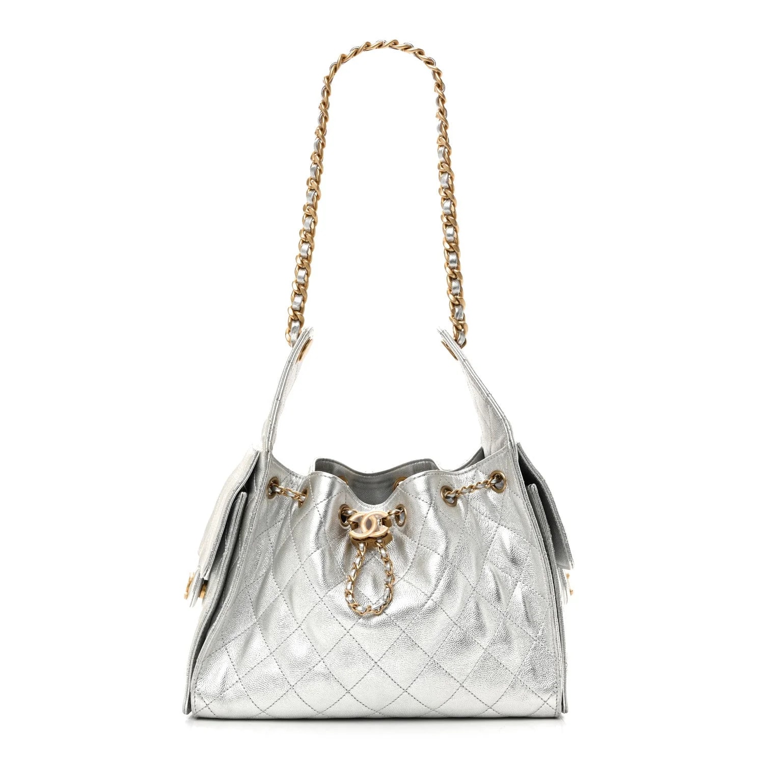Chanel — Metallic Small Chanel 25 — Handbag — resale