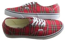 Vans — Vans Authentic Plaid Casual Skate Boat Shoes Size 10 NEW — Sneaker — resale