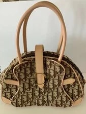 Dior — VTG Christian Dior Monogram Diorissimo Bowler — Handbag — resale