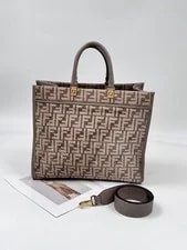 Fendi — Fendi Fabric Trim Sunshine 2Way Auth — Handbag — resale