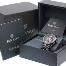 Tag Heuer — TAG Heuer Carrera CAR201P.BA0766 44mm SS Automatic Chronograph Date #C024 — Watch — resale