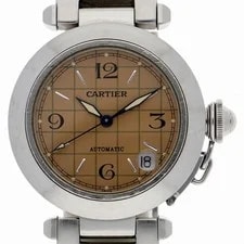 Cartier — Cartier W31024M7 Pasha C Pink Dial Automatic Stainless Steel ’s — Watch — resale