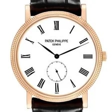 Patek Philippe — Patek Philippe Calatrava Rose Gold White Dial 5116 5116R — Watch — resale