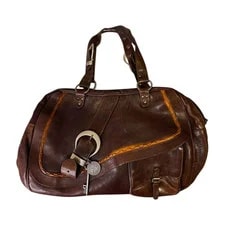 Dior — Dior Gaucho Saddle Hobo Galliano Large Auth — Handbag — resale