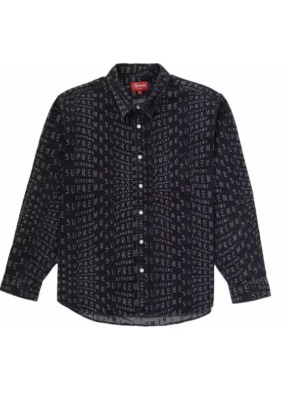Supreme — Supreme Warp Logo Shirt — streetwear — resale