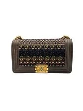 Chanel — Chanel LeBoy Quilted Medium Size Flap With Buckle(21***01) — Handbag — resale