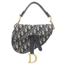 Dior — Christian Dior Saddle Mini Cotton Str — Handbag — resale