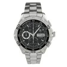Tag Heuer — TAG Heuer New Aquaracer CAF5010.BA0815 Stainless Steel Automatic Black — Watch — resale