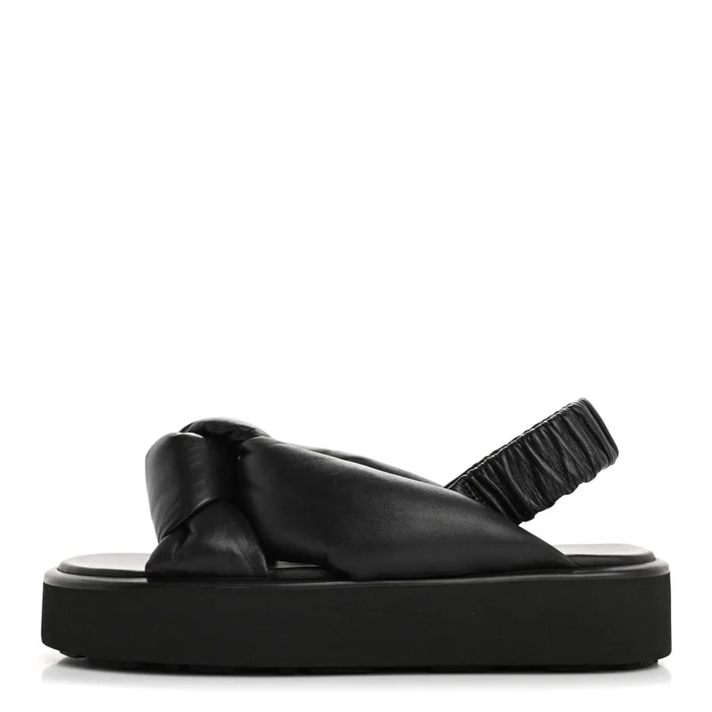 Miu Miu — Padded Flatform 35 — Designer Shoe — resale