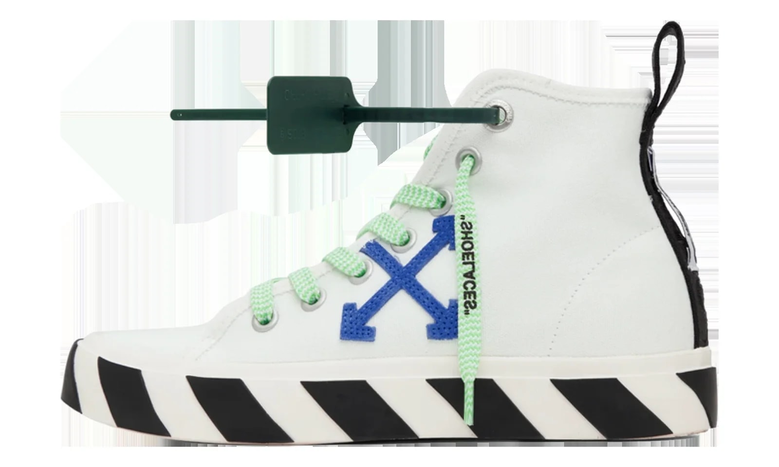Off-White — Vulcanized Mid Top " Arrow" OMIA119F22FAB0010146 — Sneaker — resale