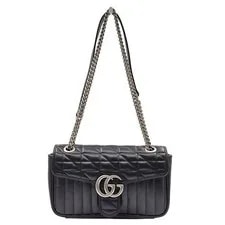 Gucci — Gucci Marmont Matelassé Chain (443497) 151331546 — Handbag — resale