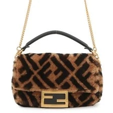 Fendi — Fendi Pattern Baguette Mini / 8Bs017 2Way — Handbag — resale