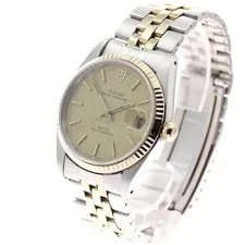 Tudor — Tudor Prince Oysterdate 74033 34mm Ss/yg Gold Dial Automatic Date #C376 — Watch — resale