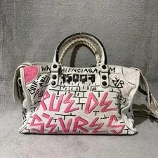 Balenciaga — Balenciaga Classic City Grafiti 431621 — Handbag — resale