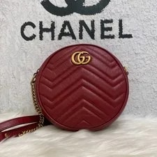 Gucci — Gucci GG Marmont Round Crossbody for — Handbag — resale
