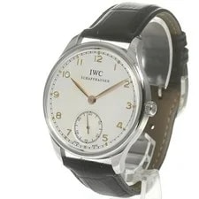 IWC — IWC Portugieser Handwind IW545408 44mm SS Silver Dial Hand-Winding #C3277 — Watch — resale