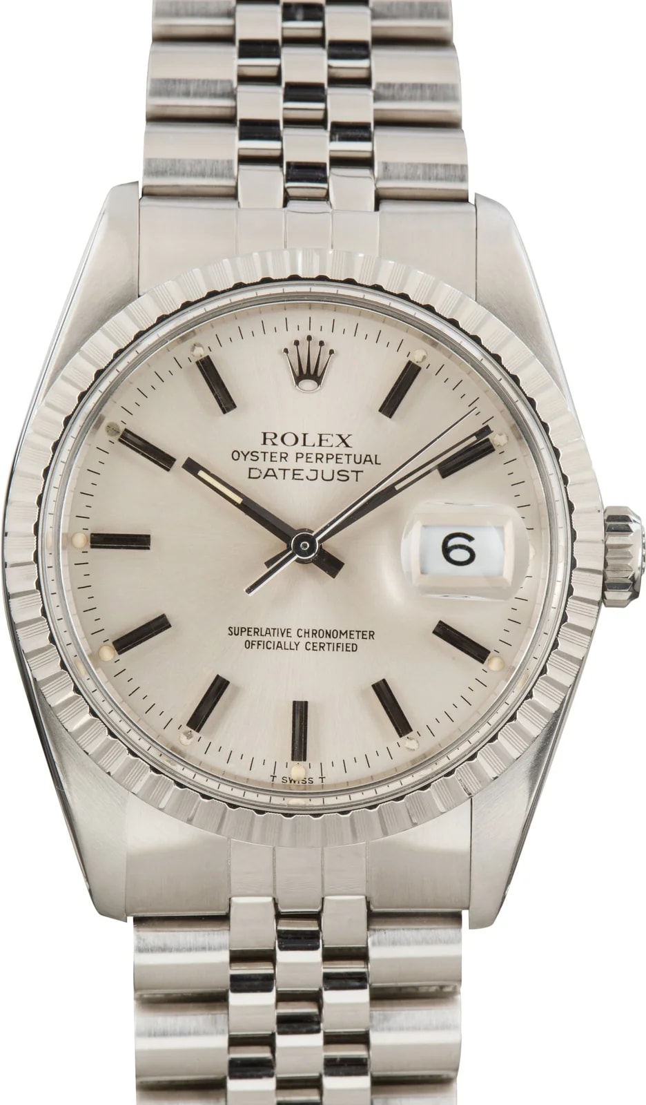 Rolex — Rolex Datejust 36 Silver Dial Ref 16030 — Watch — resale