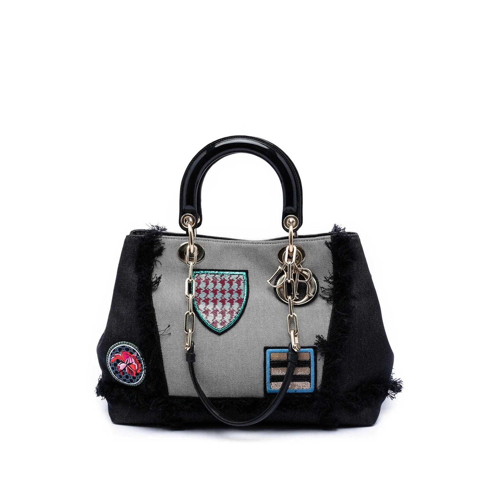 Dior — Patch D Light Satchel — Handbag — resale