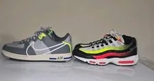 Nike — Size 12 Nike Shoe Lot: Air Max 95 and Air Force 1s — Sneaker — resale