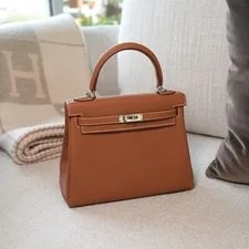 Hermès — 2026 Authentic Hermes Kelly 25cm PHW ( ) — Handbag — resale