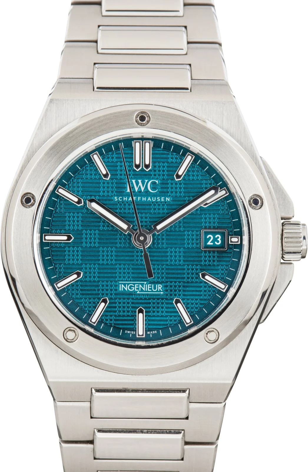 IWC — IWC Ingenieur Automatic 40 IW328903 Aqua Dial — Watch — resale