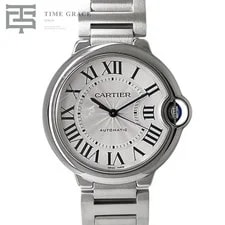 Cartier — Cartier Ballon Bleu de () MM W6920046 Silver — Watch — resale