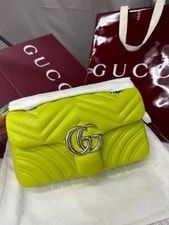 Gucci — Gucci GG Marmont 22 Matelasse Chain — Handbag — resale