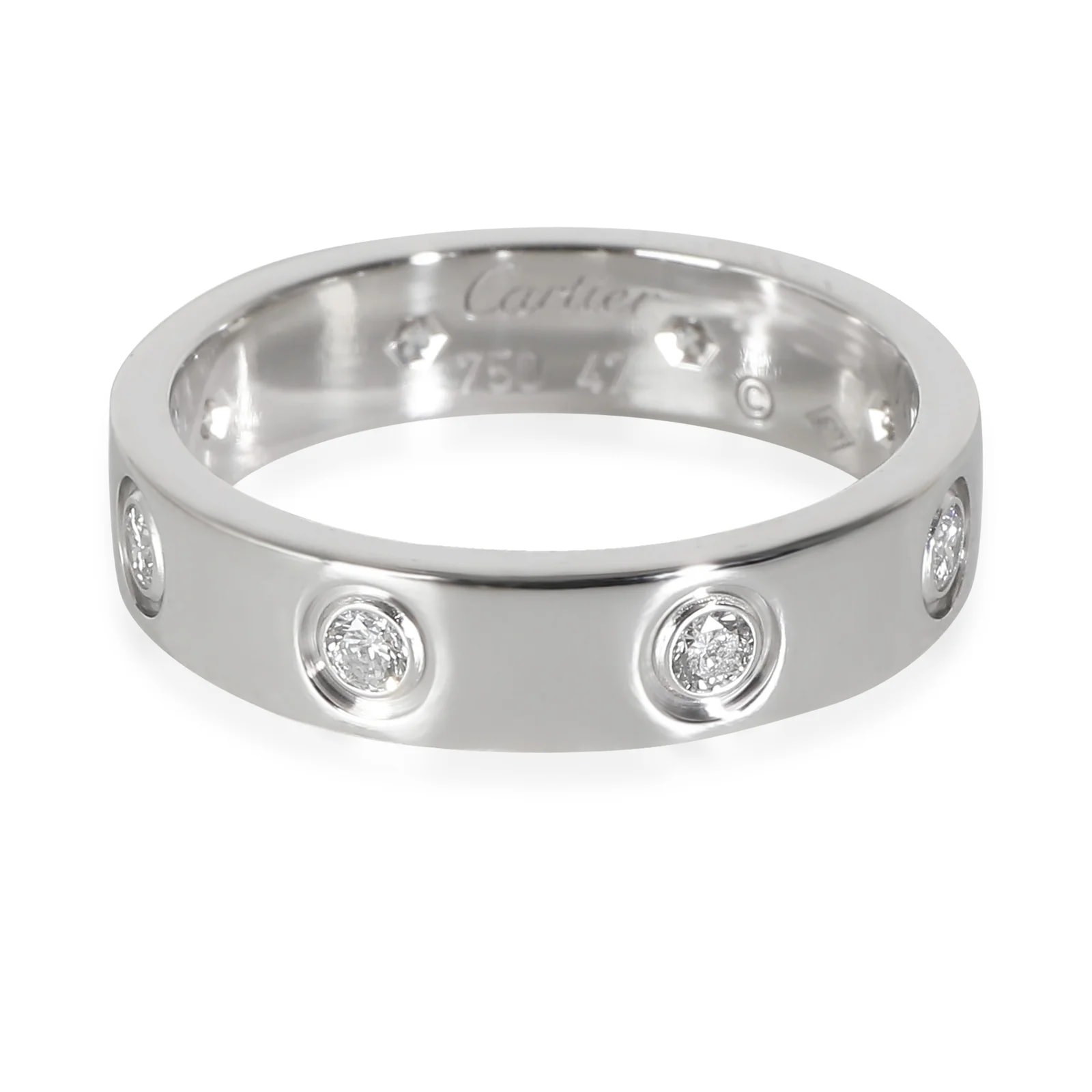Cartier — Cartier White Gold Small Model Love 18k — Jewelry — resale