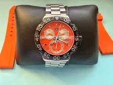 Tag Heuer — TAG Heuer Formula 1 Orange CAH1113.BA0850 41mm Chronograph — Watch — resale