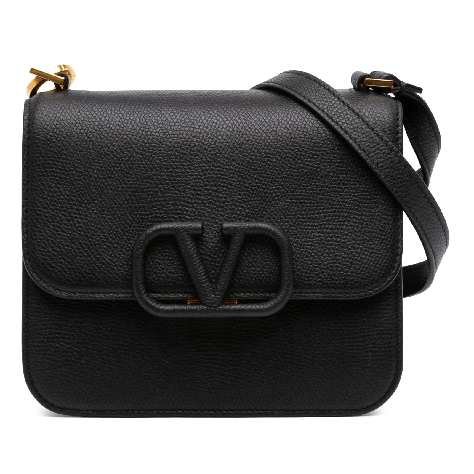 Valentino — Small Grained VSling Crossbody — Handbag — resale