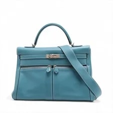 Hermès — Hermès Kelly Lakis 35 Jean Metal Fittings □N:2010 — Handbag — resale