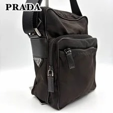 Prada — Authentic Prada Triangle Logo 24cm — Handbag — resale