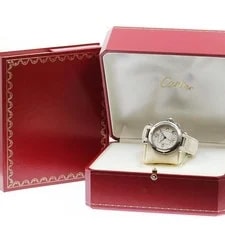 Cartier — Cartier Pasha C W3106199 35mm SS Silver Dial Automatic Date #C7453 — Watch — resale