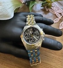 Breitling — Breitling 1884 Chronographe 100 M  Sextant Two Tone  — Watch — resale