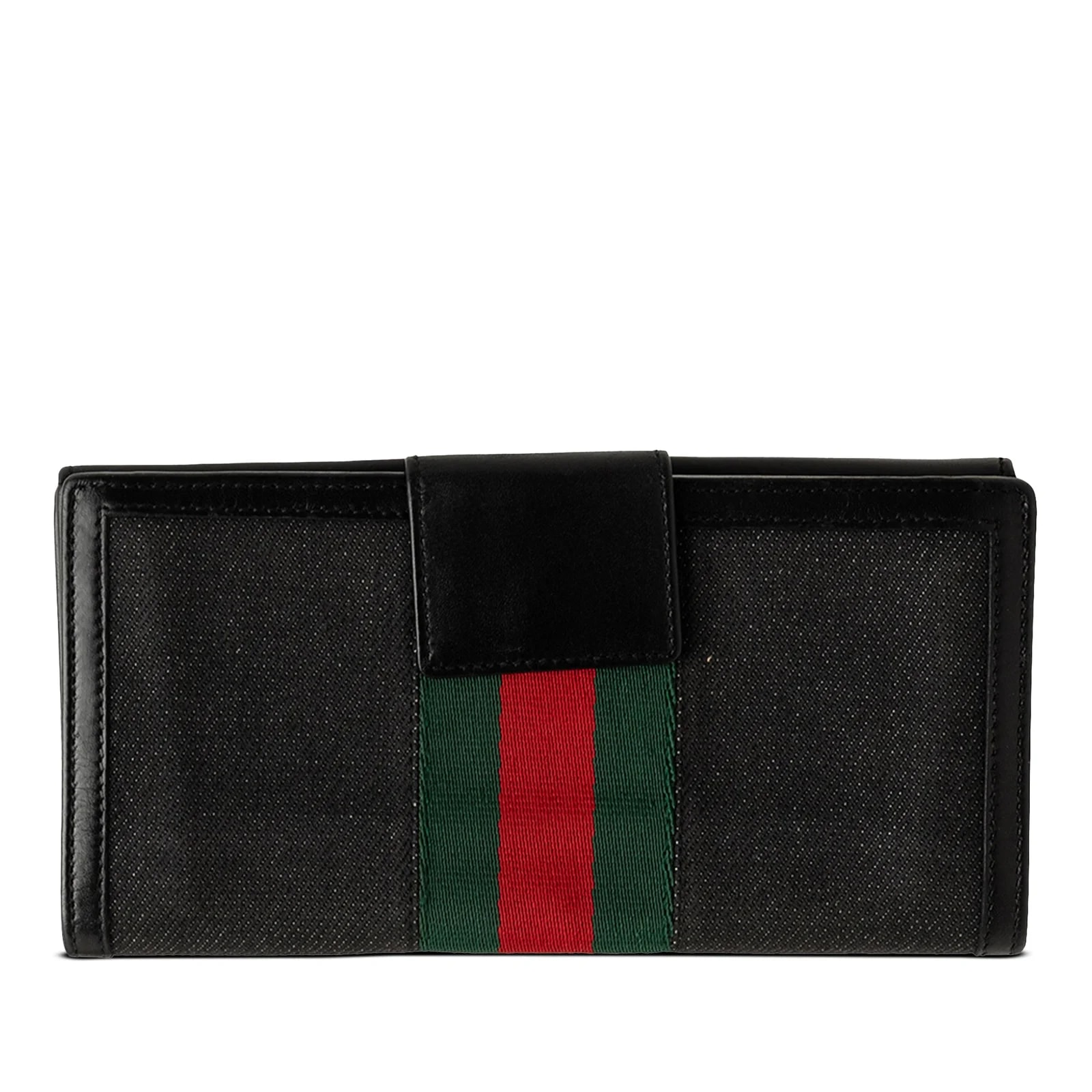 Gucci — and Web Continental Wallet — Handbag — resale