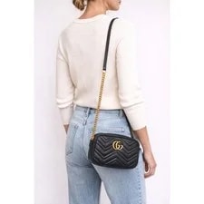 Gucci — Gucci GG Marmont Camera Crossbody — Handbag — resale
